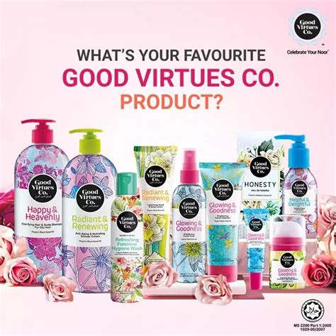 Good Virtues Co GVC Lightening Hydrating Shower Cream REFILL 600ML