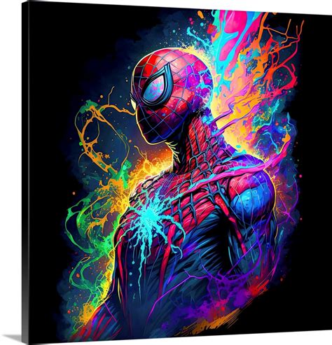 Spider-Man Splosion Wall Art, Canvas Prints, Framed Prints, Wall Peels ...