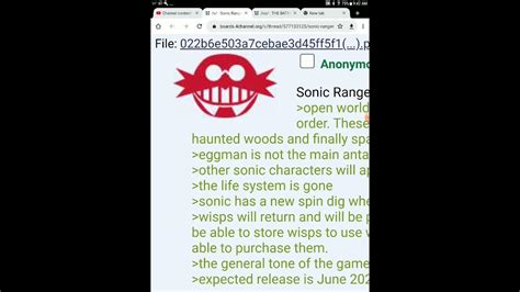 Sonic Rangers Leaks Youtube