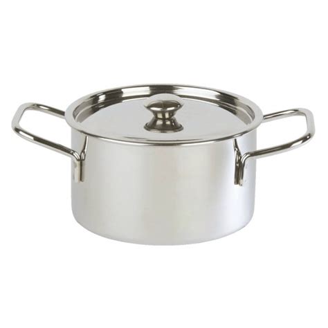 Mini Casserole With Lid Stainless Steel 12 X 6cm Cater Supplies Direct