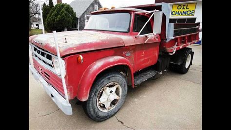 1963 Dodge 800dump Truck 2400 Youtube