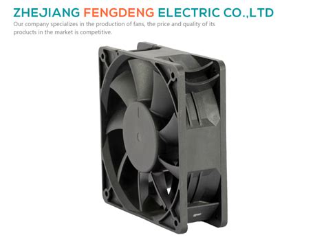 120x120x38mm High Speed Big Volume 12v 24v 48v Dc Cooling Fan 6000prm