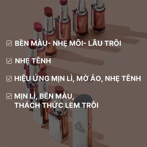 Son Thỏi CE Mịn Lì Apricot Filter Màu Nude San Hô g Hasaki vn