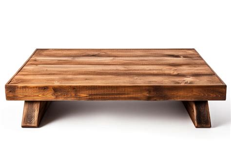 Premium Photo | Wooden Coffee Table