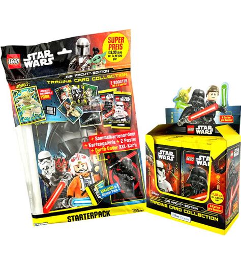 Karty Kolekcjonerskie Lego Star Wars Z Serii The Force Zestaw