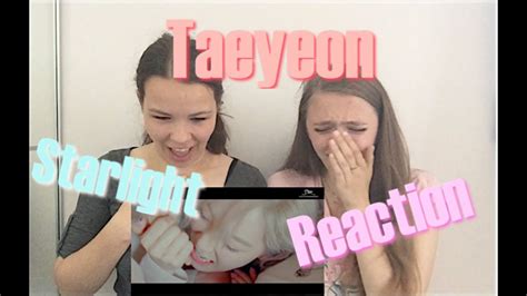 Taeyeon Starlight Feat Dean Mv Reactionleiona Youtube