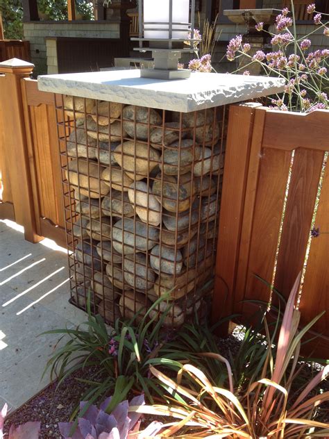 Love The Look Of This Rock Pillar Outdoor Gardens Outdoor