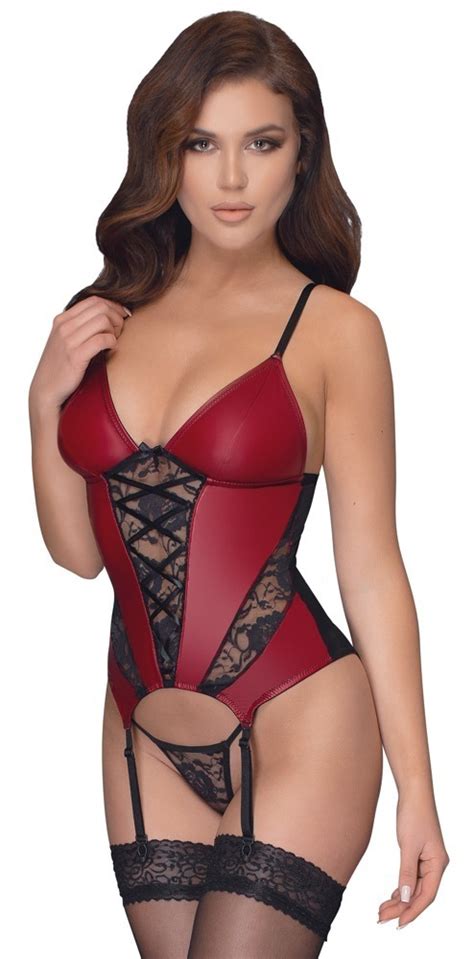 COTELLI LINGERIE Sexy Suspender Body Set Lixx Lingerie 20