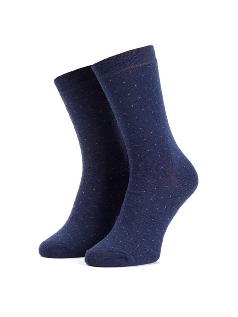 Lasocki For Men Chaussettes Hautes Homme Skarpety Wizytowe Kropki R