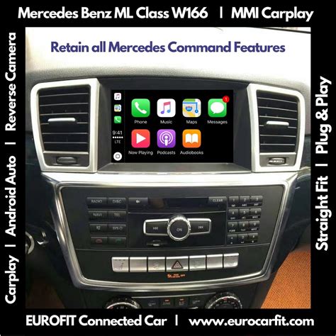 Mercedes Benz Ml Class W Years Apple Carplay Android