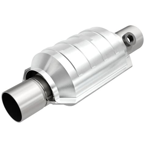 MagnaFlow Convertidor catalítico universal de acero inoxidable