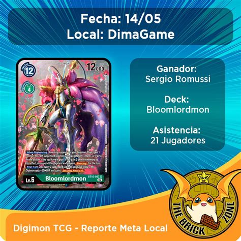 Digimon Tcg Sp On Twitter Rt Brickzoneteam Reporte Del Torneo Local