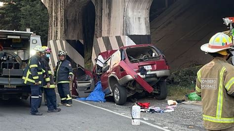 Tragedia En La M Xico Toluca Tr Iler Impacta A Una Camioneta Y Deja Un