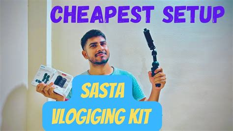 Sasta Vlogging Kit Kam Paise Me Kaam Jyada Boya Mic Ulanzi Tripod