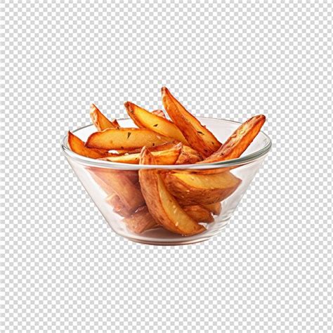 Premium PSD French Fries Potatoes Isolated