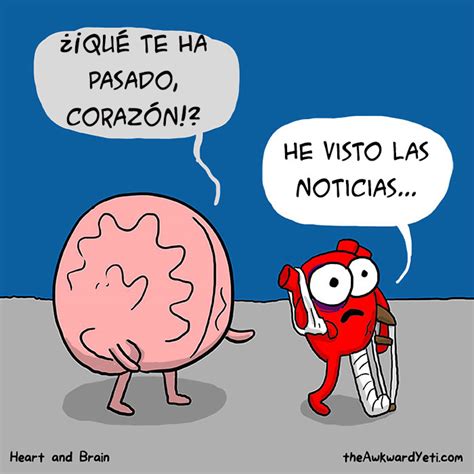 Ilustraciones De La Batalla Entre El Corazón Y El Cerebro