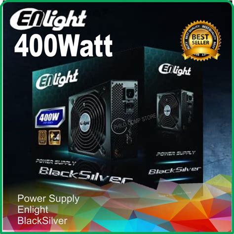 Jual Psu Enlight Black Silver Watt Bronz Shopee Indonesia