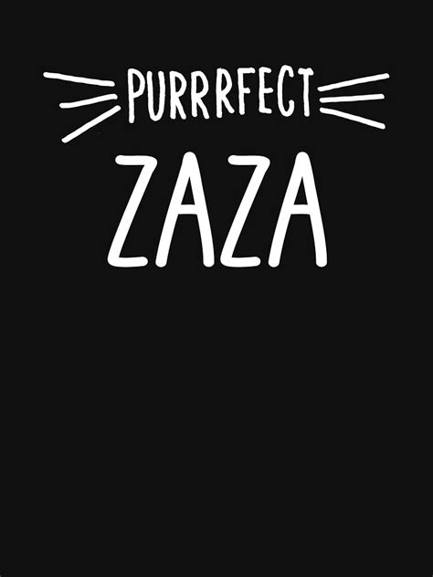 "Zaza Gift Cute Perfect Zaza Cat Lover product" T-shirt by farhanhafeez ...