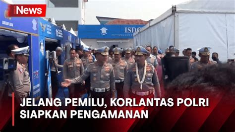 Korlantas Polri Siapkan Pengamanan Kampanye Jelang Pemilu