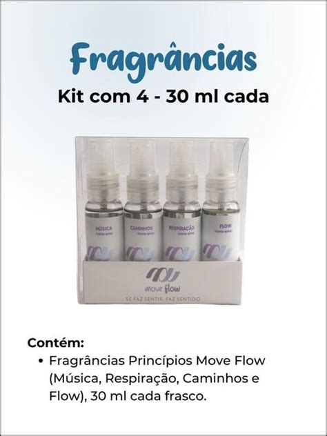 Comprar Kit de fragrâncias Princípios MOVE FLOW 30 ml cada frasco R