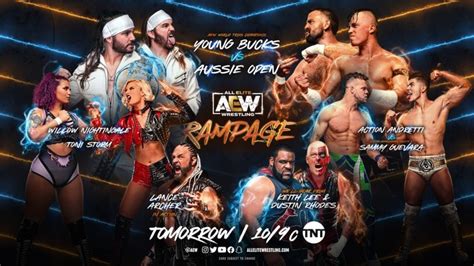 Aew Rampage Spoilers Full Results Lineup