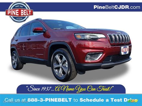 2020 Velvet Red Pearl Jeep Cherokee Limited 4x4 136144793 Photo 1