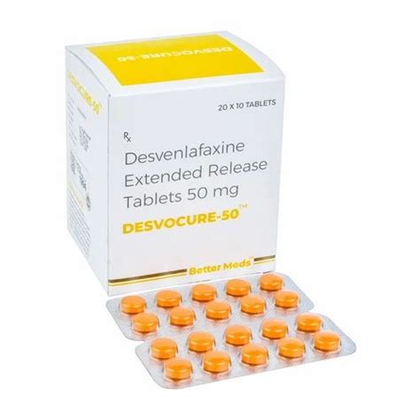 Desvenlafaxine Extended Release Tablets 50 Mg At Best Price In Baddi