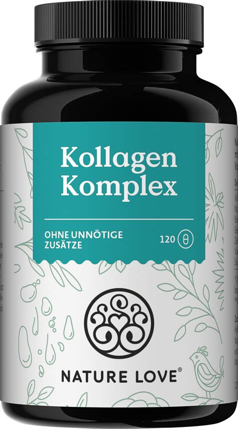 Kollagen Komplex 120 Kapseln Nature Love VitalAbo