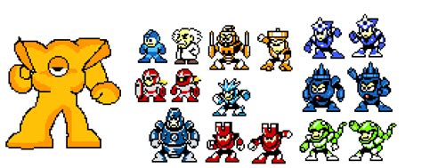 Pixilart Mega Man By Makkusu