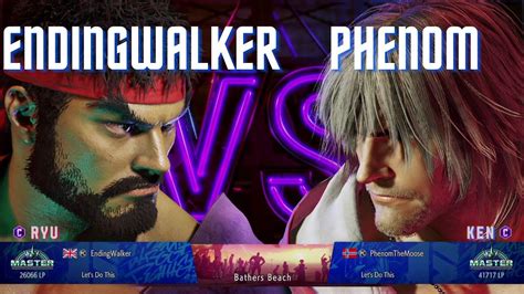 Sf Endingwalker Ryu Vs Phenom Ken Street Fighter Youtube