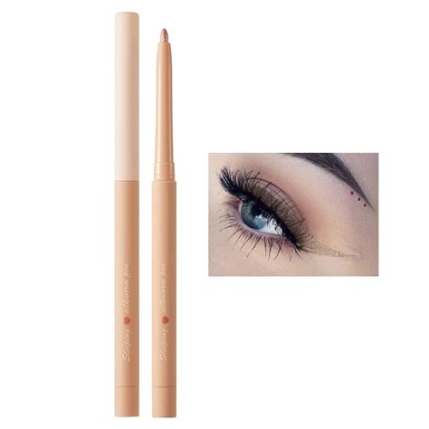 Pjtewawe Makeup Set Lying Silkworm Pen Recommends Shadow Double Ended