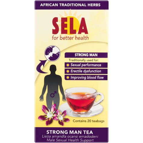 Sela Strong Man 20 Teabags Clicks