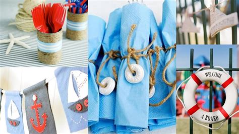 Diy Nautical Party Ideas Ideas Para Fiestas Tem Ticas N Uticas