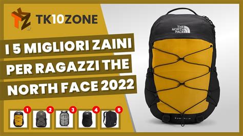 I Migliori Zaini Per Ragazzi The North Face Youtube