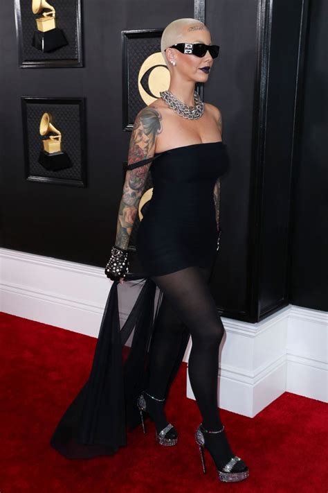 Amber Rose Grammy Awards 2023 • Celebmafia