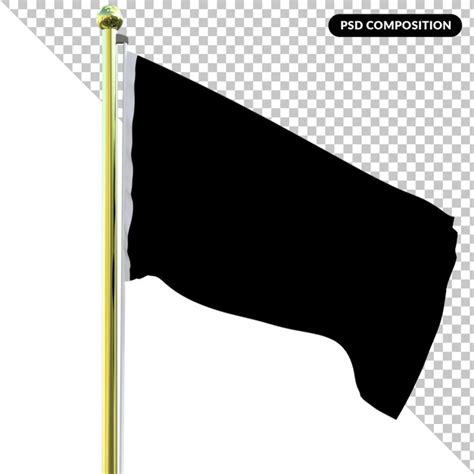 Bandera Aislada 3d Premium Psd Archivo Psd Premium