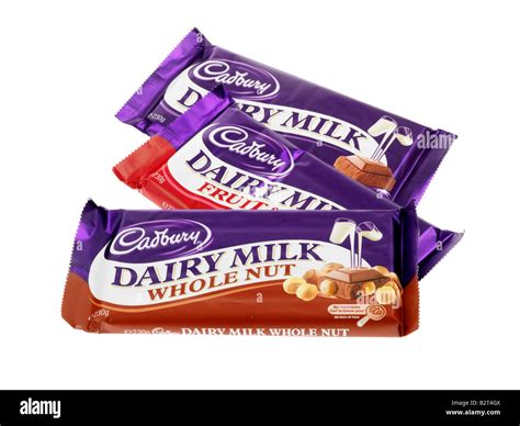 Cadburys Chocolate Bars Stock Photo Alamy