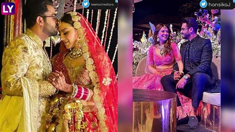 Hansika Motwani Gets Married To Sohael Khaturiya Pictures From The