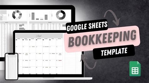 Google Sheets Bookkeeping Template Walkthrough YouTube