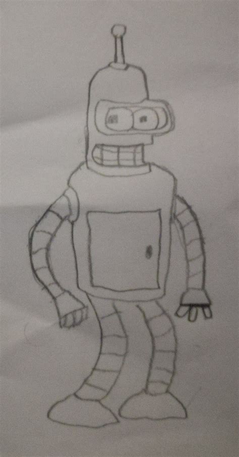 Bender Futurama Futurama Drawings Character