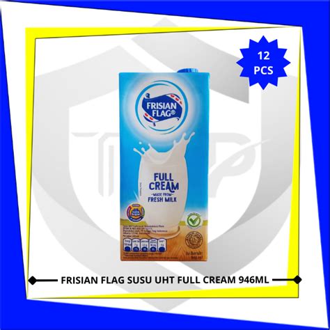 Jual FRISIAN FLAG Susu UHT FullCream 946ml X 12 Pcs 1 Karton Shopee