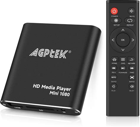 Hdmi Multimediaspeler Agptek 1080p Digitale Mediaspeler Mini Hd Media