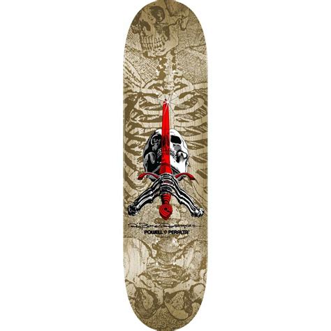 Tabla POWELL PERALTA Rodriguez Skull Sword Natural 9 BOIKOT