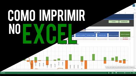 Como Imprimir No Excel Configurando Impressão Youtube