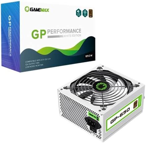 GameMax GP Series 650W 80 Plus Bronze Power Supply 650W GameMax GP