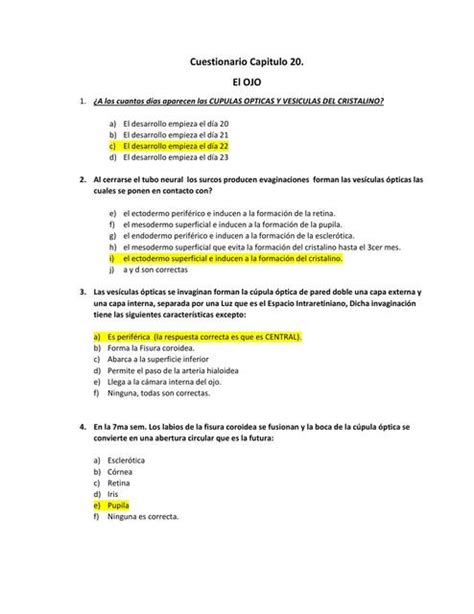 Cuestionario Capitulo 20 El Ojo Guido Walter Vargas Apaza UDocz