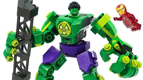 Sube A Bordo De La Armadura LEGO Marvel Avengers Hulk Mech Armor