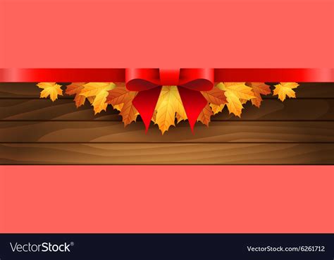 Border of autumn maples leaves Royalty Free Vector Image