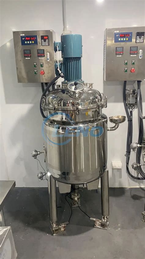 Leno Price Liquid Emulsify Reactor Homogenizer Tank Agitator Electric