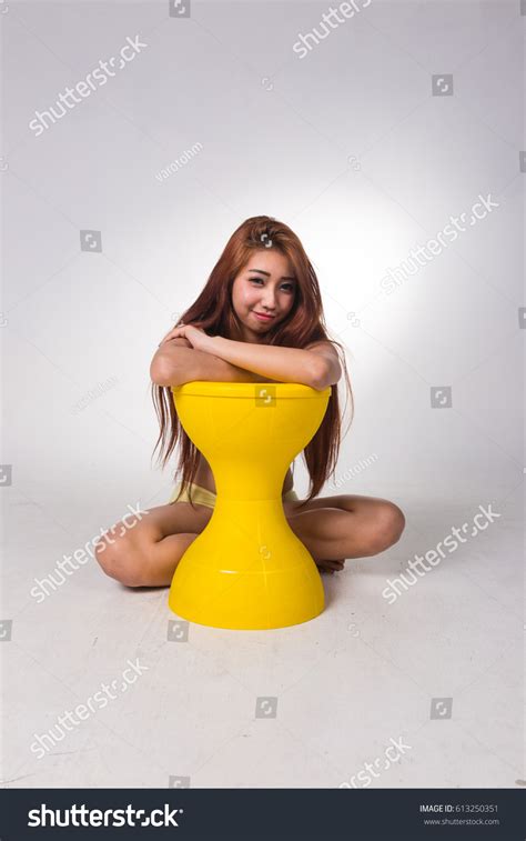 Sexy Asian Woman White Lingerie On Stock Photo Shutterstock